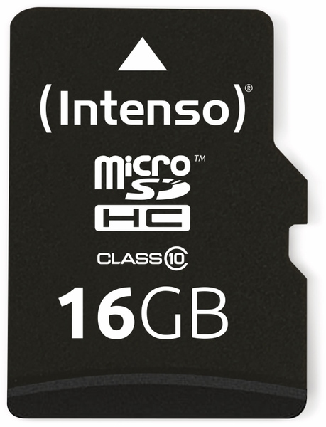 Intenso MicroSDHC Card 3413470, 16 GB