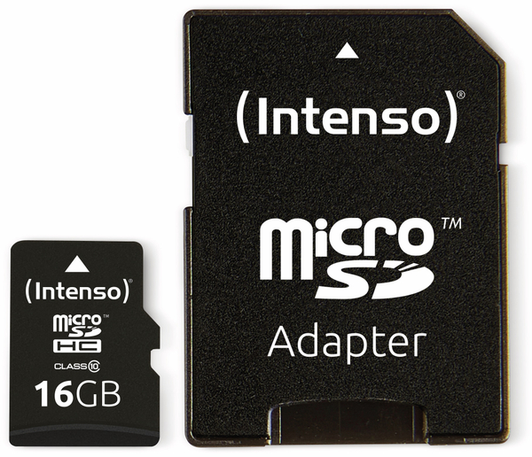INTENSO MicroSDHC Card 3413470, 16 GB - Produktbild 3