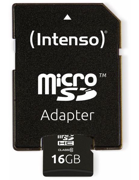 INTENSO MicroSDHC Card 3413470, 16 GB - Produktbild 4