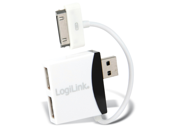 LOGILINK USB 2.0 Hub mit Dock-Connector Abzweigkabel