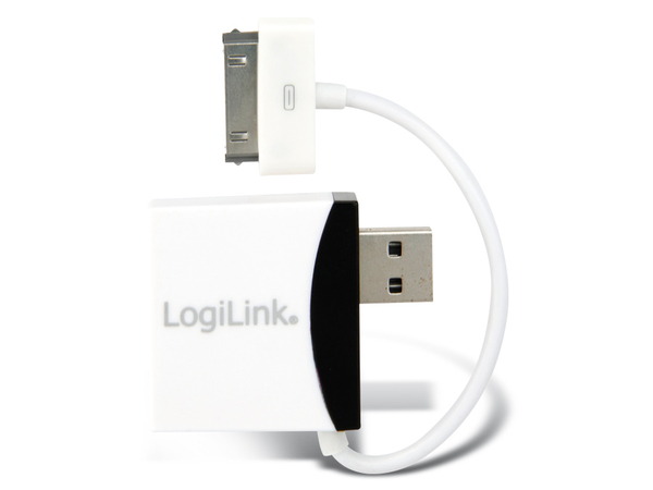 LogiLink USB 2.0 Hub mit Dock-Connector Abzweigkabel - Produktbild 2