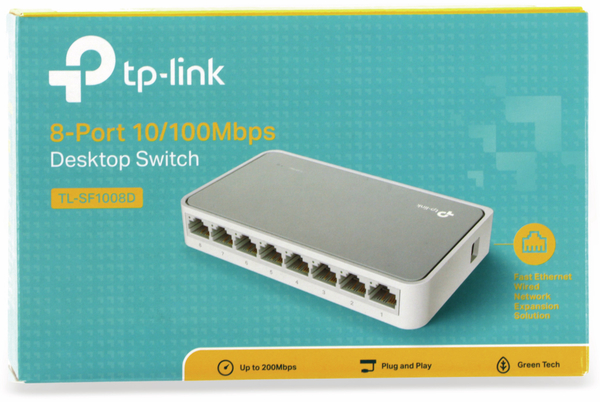 TP-Link Netzwerk-Switch TL-SF1008D, 8-Port - Produktbild 5