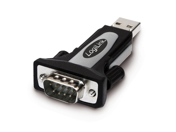 LOGILINK USB 2.0/RS232 USB-Adapter, FTDI-Chipsatz