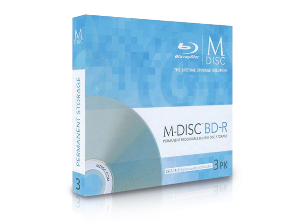 BD-R MILLENNIATA M-DISC MDBD003, 3 Discs