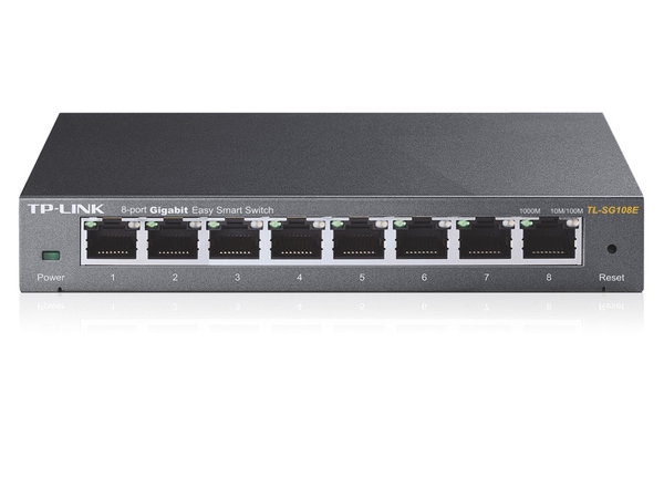 TP-Link Gigabit Netzwerk-Switch TL-SG108E, 8-Port - Produktbild 3