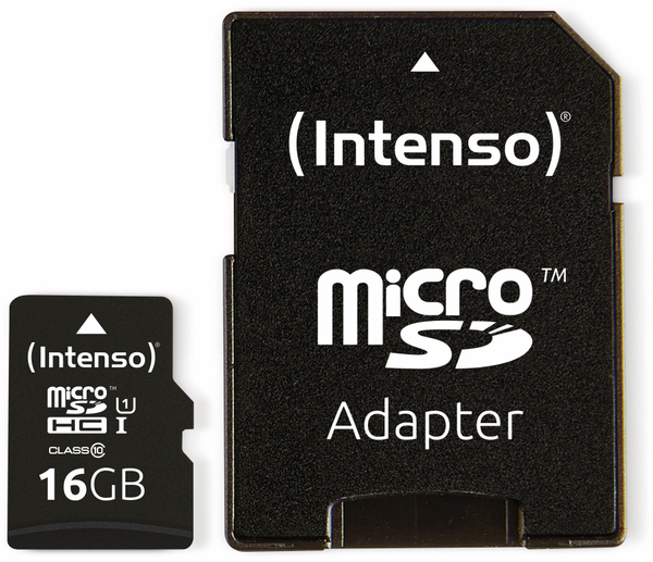 Intenso MicroSDHC Card 3423470, UHS-I, 16 GB - Produktbild 3