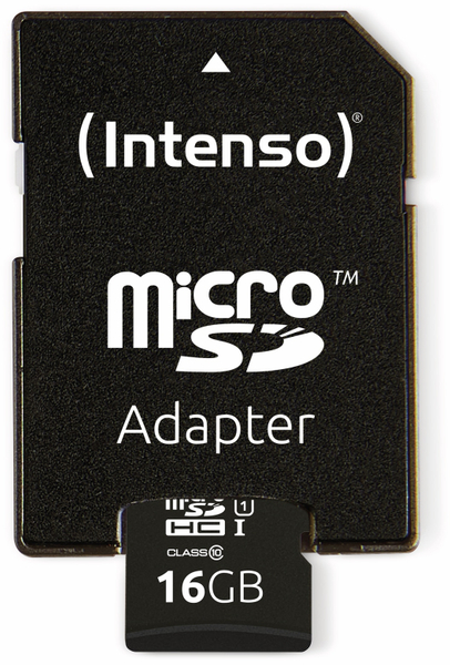 Intenso MicroSDHC Card 3423470, UHS-I, 16 GB - Produktbild 4
