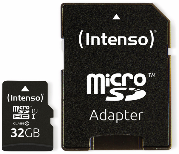 Intenso MicroSDHC Card 3423480, UHS-I, 32 GB - Produktbild 3