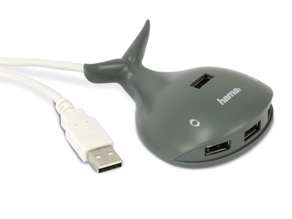 Hama USB 2.0-Hub 4-Port