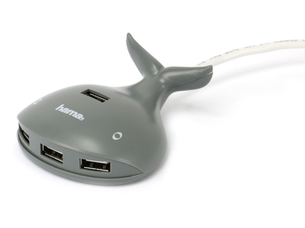 Hama USB 2.0-Hub 4-Port - Produktbild 3