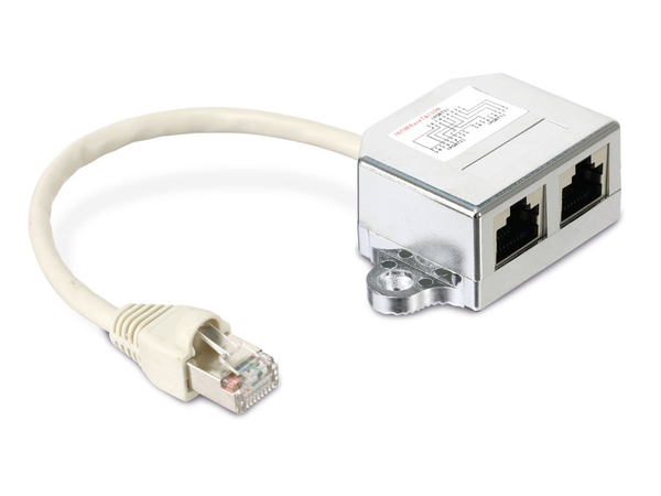 RED4POWER Cable-Sharing-Adapter R4-N100-IE, Ethernet
