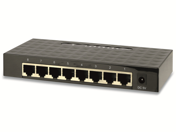 LogiLink Gigabit Netzwerk-Switch NS0106, 8-port