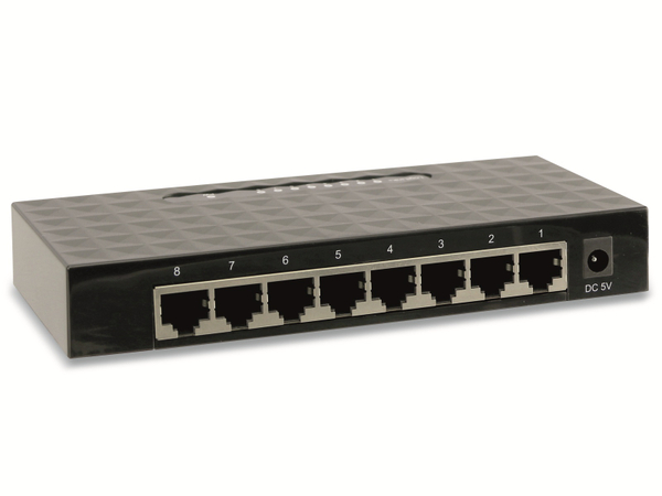 LogiLink Gigabit Netzwerk-Switch NS0106, 8-port - Produktbild 2