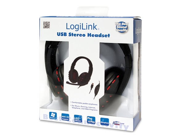 LogiLink USB Multimedia-Headset HS0033 - Produktbild 2