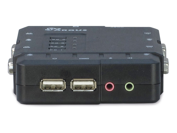 INTER-TECH KVM Switch KVM-CS-41UA, 4-port - Produktbild 2
