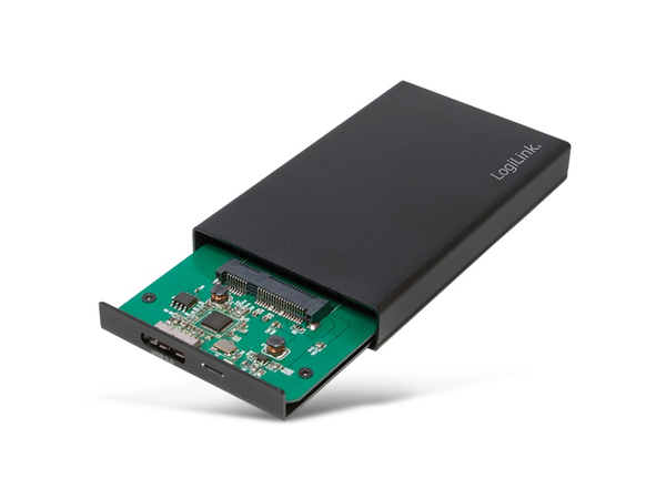 LogiLink 1,8&quot; Festplatten-Gehäuse UA0222, USB3.0 zu mSATA - Produktbild 2