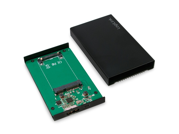 LogiLink 1,8&quot; Festplatten-Gehäuse UA0222, USB3.0 zu mSATA - Produktbild 4