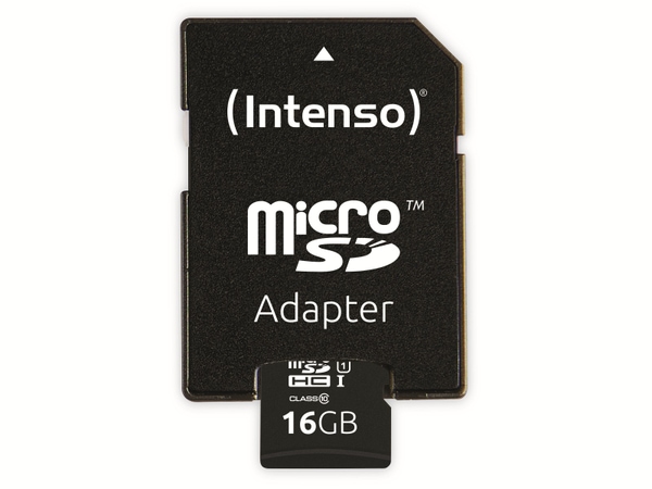 microSDHC Card INTENSO 3433470, 16 GB - Produktbild 4