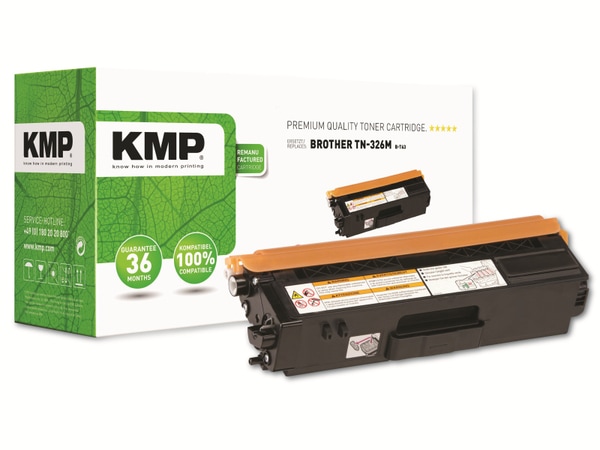 KMP Toner kompatibel für Brother TN-326M, magenta