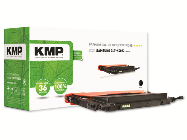 KMP Toner kompatibel für Samsung CLT-K4092, schwarz