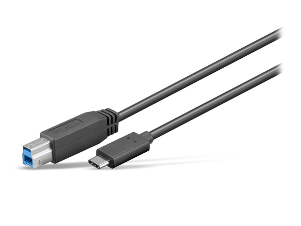 USB 3.1 Adapterkabel B/C, 1 m