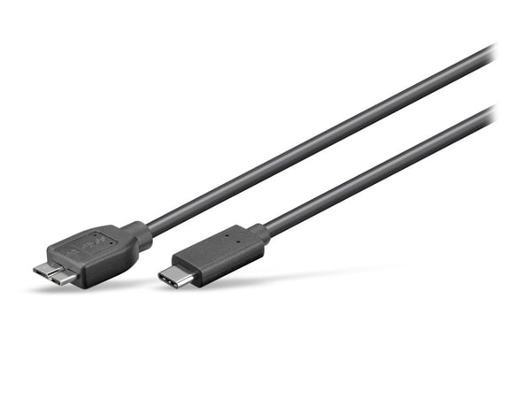 GOOBAY USB 3.1 Adapterkabel Micro-B/C, 0,6 m