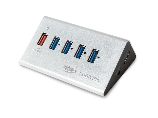 LogiLink USB 3.0-Hub UA0227, 4-port, aktiv