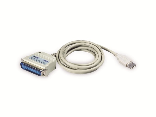 ATEN USB-Adapterkabel auf Parallel UC1284B, 1,8 m