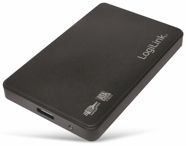 6,35 cm (2,5&quot;) USB 3.0 Festplattengehäuse LOGILINK UA0256, HDD, SSD