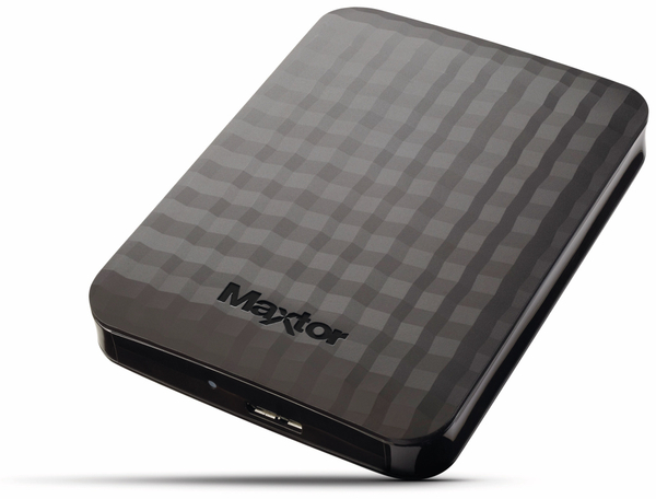 USB 3.0 HDD MAXTOR M3 Station STSHX-M500TCBM, 500 GB, 6,35 cm (2,5&quot;)