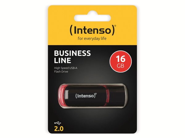 Intenso USB 2.0 Speicherstick Business Line, 16 GB - Produktbild 3