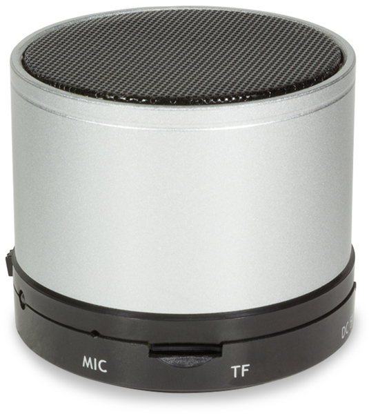 LogiLink Bluetooth Lautsprecher mit MP3 Player silber - Produktbild 3