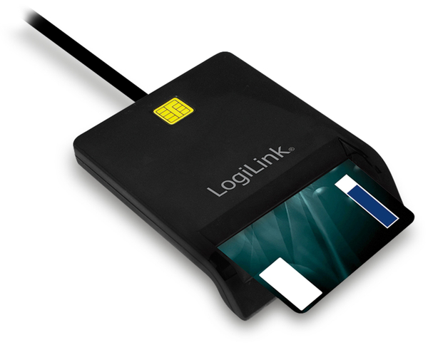 LogiLink USB 2.0 Smart Kartenleser CR0037 - Produktbild 3