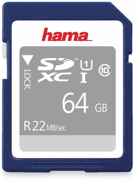 Hama SDHC Card 104379, 64 GB, Class 10