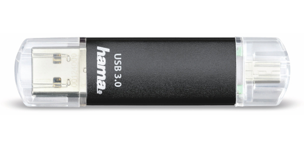 HAMA USB 3.0 Speicherstick Laeta Twin, 128 GB, 40 MB/s - Produktbild 2