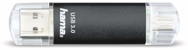 Hama USB 3.0 Speicherstick Laeta Twin, 128 GB, 40 MB/s - Produktbild 2