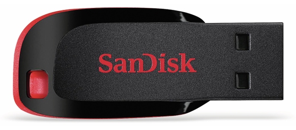 SANDISK USB 2.0 Speicherstick Cruzer Blade, 64 GB