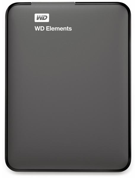 WESTERN DIGITAL USB3.0 HDD Elements Portable, 1 TB, 6,35 cm (2,5&quot;), schwarz - Produktbild 2