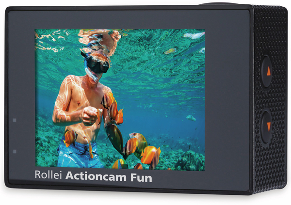 Rollei ActionCam Fun, 4K, 20MP, Zeitraffer, Loop - Produktbild 2