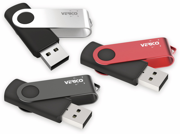 VERICO USB 2.0 Stick 3er Pack, 64 GB