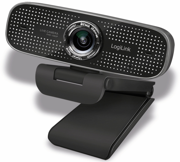 LOGILINK Webcam LL1, 1920x1080, 30fps, schwarz