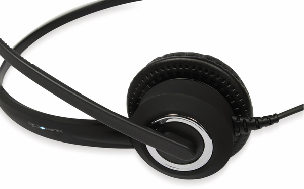 PLUSONIC Headset 6337-10.1P, USB, Monaural - Produktbild 5