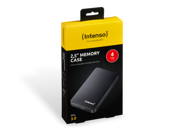 INTENSO USB 3.0-HDD Memory Case, 5 TB, 6,35 cm (2,5&quot;), schwarz - Produktbild 2