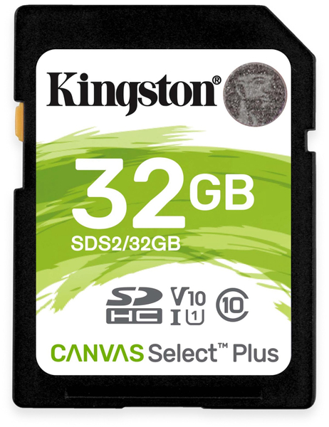 KINGSTON SD-Card Canvas Select Plus, 32 GB