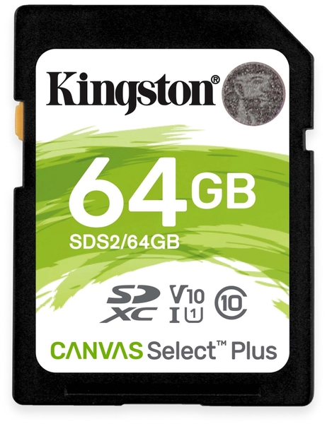 KINGSTON SD-Card Canvas Select Plus, 64GB