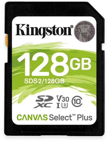 KINGSTON SD-Card Canvas Select Plus, 128 GB