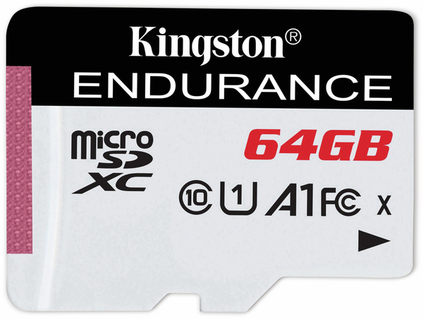 KINGSTON MicroSD-Card High Endurance, 64 GB