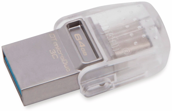 Kingston USB-Stick DataTraveler MicroDuo3 3C, 64 GB