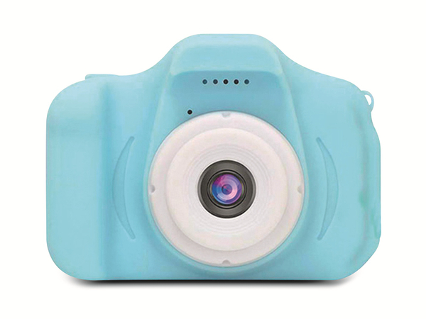 DENVER Digitalkamera KCA-1330, blau, inkl. 3 Spielen + Akku - Produktbild 4