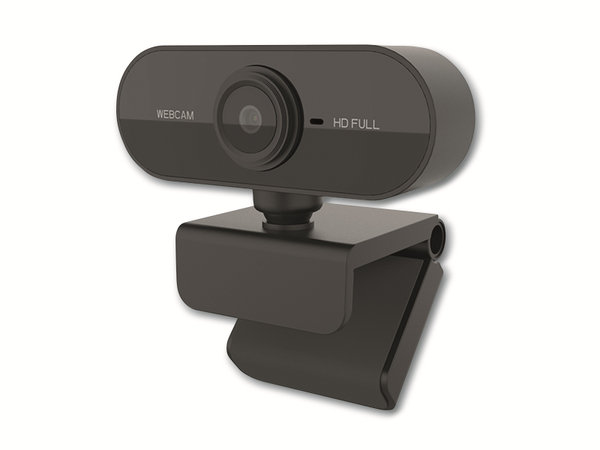 DENVER Webcam WEC-3001, 1920x1080, schwarz